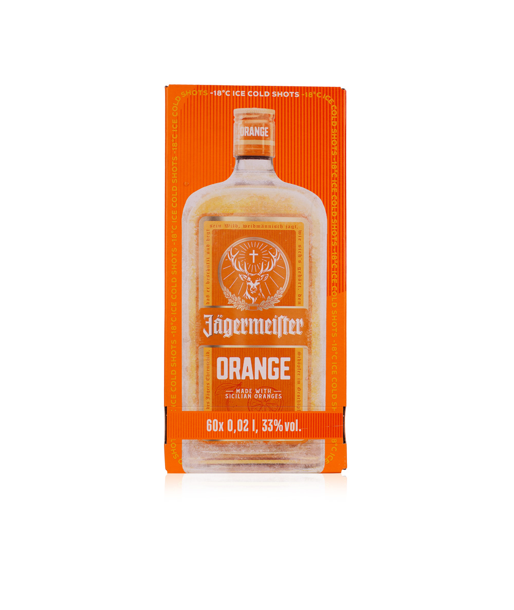 Jägermeister Orange 33% – 60×0,02l